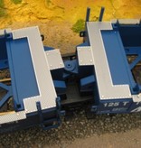 USA TRAINS Intermodal Containerwagen 5er Einheit CSX (ohne Container)