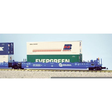 USA TRAINS Intermodal Containerwagen 5er Einheit Conrail (ohne Container)