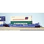 USA TRAINS Intermodal Containerwagen 5er Einheit Conrail (ohne Container)