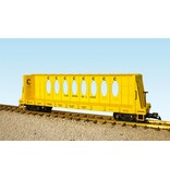 USA TRAINS Center Beam Flat Car Chessie (ohne Ladung)