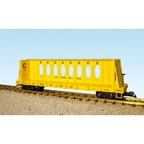 Center Beam Flat Car Chessie (ohne Ladung)