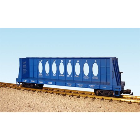 USA TRAINS Center Beam Flat Car Conrail (ohne Ladung)