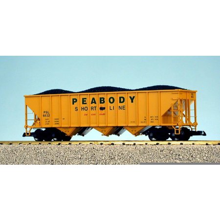 USA TRAINS Coal Hopper Peabody