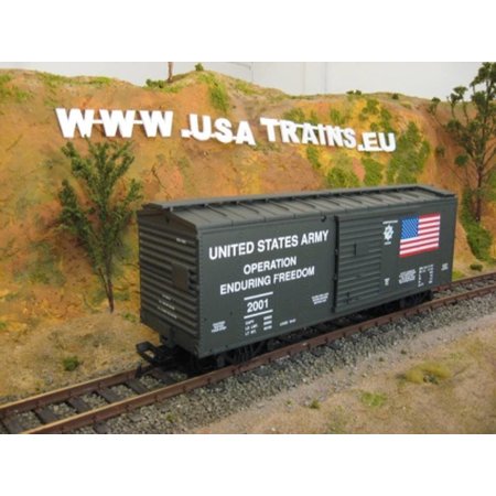 USA TRAINS US Army "Enduring Freedom" Box Car