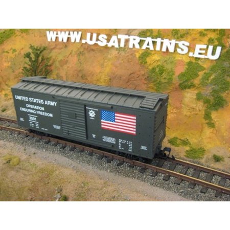 USA TRAINS US Army "Enduring Freedom" Box Car