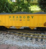 USA TRAINS Coal Hopper Peabody