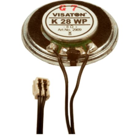 Massoth Visaton Lautsprecher K28WP, Ø28mm, 2 Watt, 8 Ohm