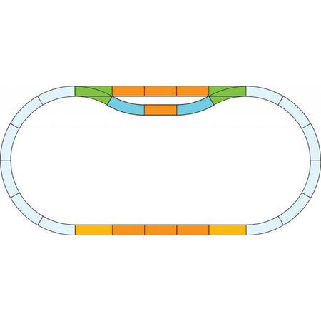 PIKO G-Gleis Ergänzungs-Set Bahnhof