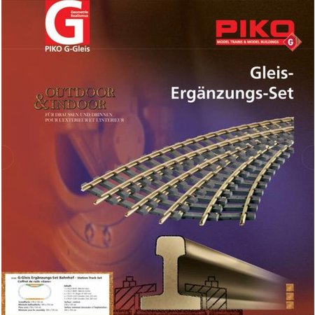 PIKO G-Gleis Ergänzungs-Set Bahnhof