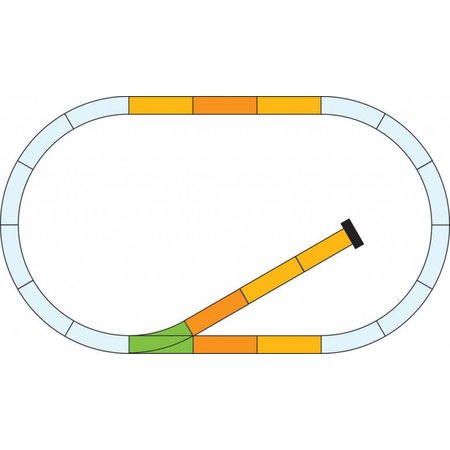 PIKO G-Gleis Ergänzungs-Set mit Prellbock