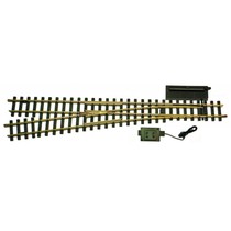 linke elektr. Weiche mit Schalter und Signal extrem schlank