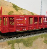 USA TRAINS Doppelstock Autotransporter Santa Fe mit Karte (ohne Beladung)