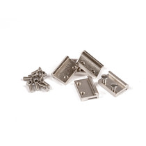 Schienenverbinder Spur G, vernickelt (50/Pack)