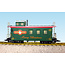 USA TRAINS Woodsided Caboose Christmas