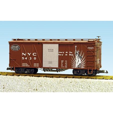 USA TRAINS Outside Braced Boxcar NYC (#5430) "Heritage Series"