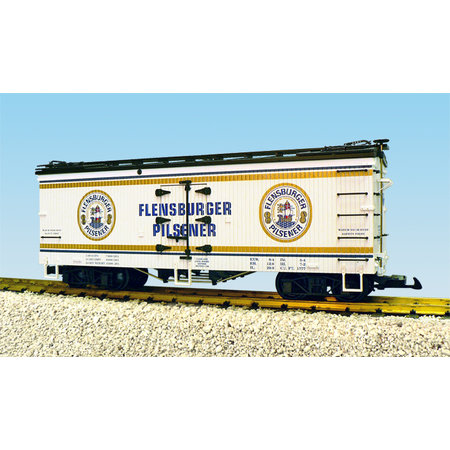 USA TRAINS Reefer Flensburger Pilsener