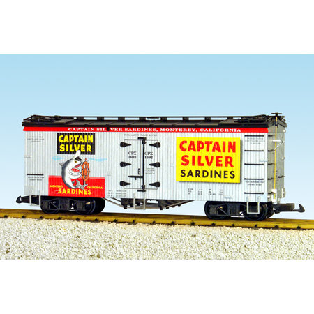 USA TRAINS Reefer Captain Silver Sardines