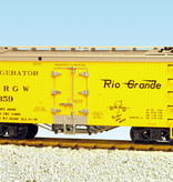 USA TRAINS Reefer D&RGW / Killroy was here