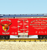 USA TRAINS Reefer Moose Head Red Salmon