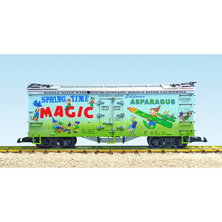 USA TRAINS Reefer Spring Time Asparagus