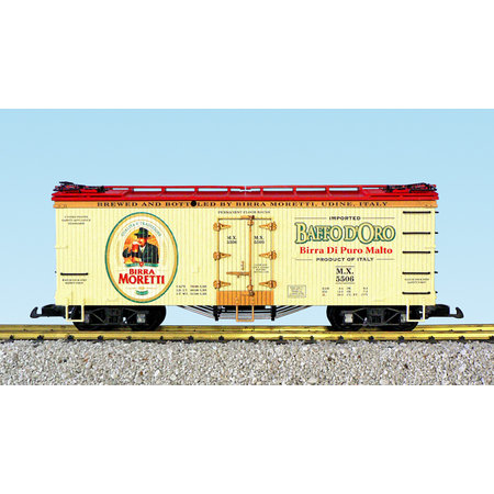 USA TRAINS Reefer Birra Moretti