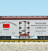 USA TRAINS Reefer Green Bay & Western #9103