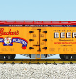 USA TRAINS Reefer Beckers Beer #1936