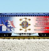 USA TRAINS Reefer "Purpose of the Constitution"