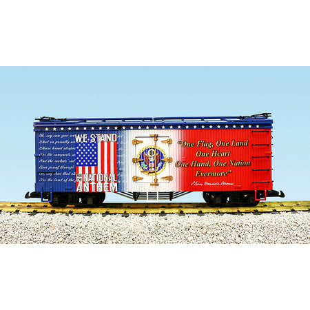 USA TRAINS Reefer We Stand for the National Anthem