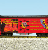 USA TRAINS Reefer California Firefighters