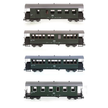 Train Line Set HSB Traditionszug (4 Wagen)