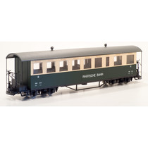 Set RhB Personewagen ABC 616, ABC 617 grün/beige