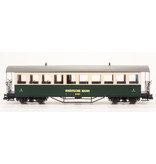 Train Line Set RhB Personenwagen B 2251, B 2252 grün/beige