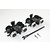 Train Line Rollbock, 1 Paar, Modellbouw Boerman