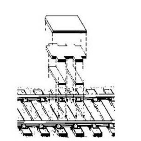 Kadee #844 Spur G magnetischer Entkuppler