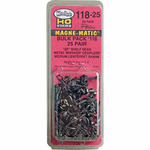 #118-25 Spur H0 Grosspackung Kupplungen (25 Paare) #118