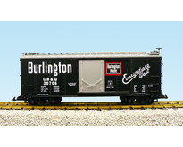 Steel Box Car Burlington #30708