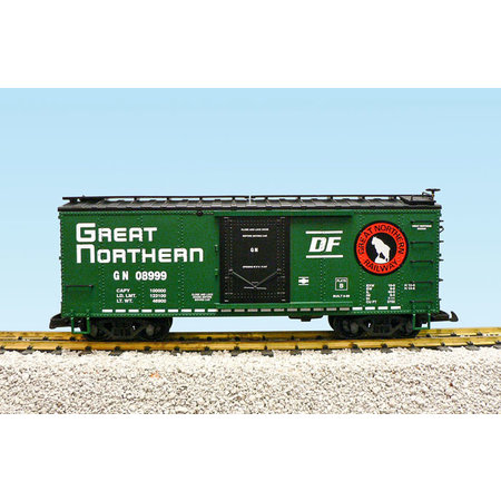 USA TRAINS Steel Box Car Great Northern #08998