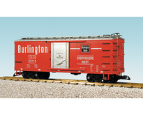 Steel Box Car Burlington Route #63114