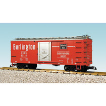 Steel Box Car Burlington Route #63114