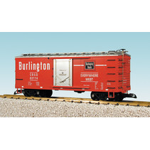 Steel Box Car Burlington Route #63115