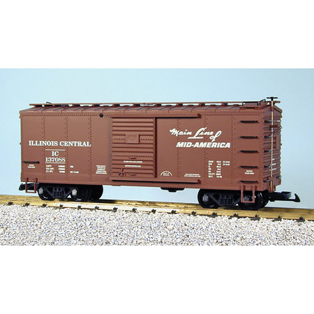 USA TRAINS Steel Box Car Illinois Central #137087