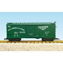 Steel Box Car Gulf, Mobile & Ohio (#58101)