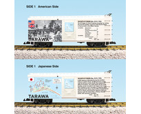 Steel Box Car WWII "Battle of Tarawa"