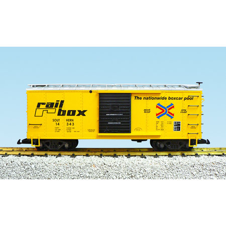 USA TRAINS Steel Box Car Rail Box/SOU #14344