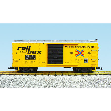 USA TRAINS Steel Box Car Rail Box/CN #312113