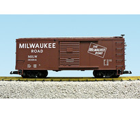 Steel Box Car Milwaukee Road #30384