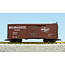 USA TRAINS Steel Box Car Milwaukee Road #30384