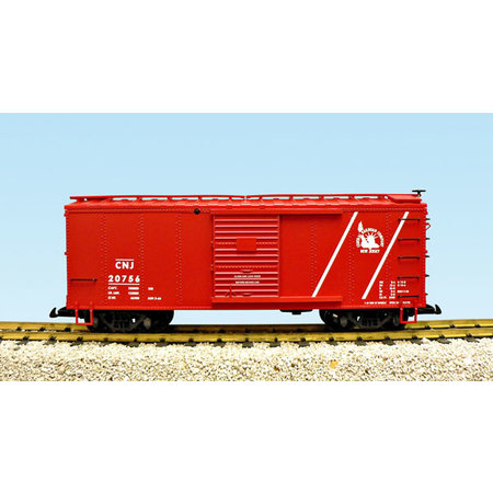 USA TRAINS Steel Box Car CNJ #20755