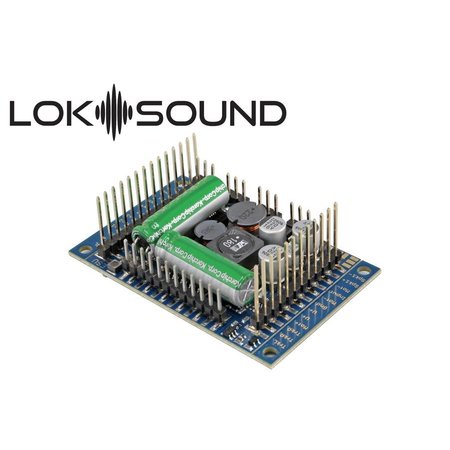ESU LokSound 5 XL DCC/MM/SX/M4 "Leerdecoder", Stiftleiste, Spurweite G, I